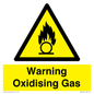 WN15321: Warning Oxidising Gas