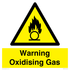 WN15321: Warning Oxidising Gas