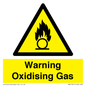 WN15321: Warning Oxidising Gas
