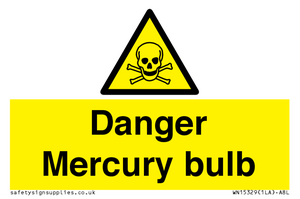 WN15329: Danger Mercury bulb