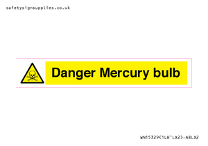 WN15329: Danger Mercury bulb