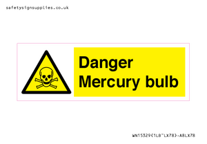 WN15329: Danger Mercury bulb