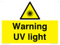 WN15331: Warning UV light