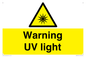 WN15331: Warning UV light