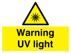 WN15331: Warning UV light