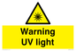 WN15331: Warning UV light