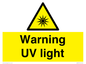 WN15331: Warning UV light
