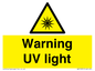 WN15331: Warning UV light