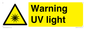 WN15331: Warning UV light