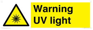 WN15331: Warning UV light