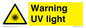 WN15331: Warning UV light