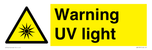 WN15331: Warning UV light