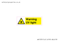 WN15331: Warning UV light