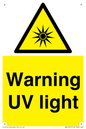 WN15331: Warning UV light