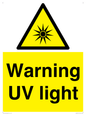 WN15331: Warning UV light