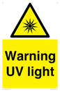 WN15331: Warning UV light