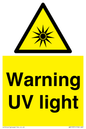 WN15331: Warning UV light
