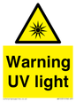 WN15331: Warning UV light