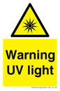 WN15331: Warning UV light