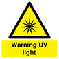 WN15331: Warning UV light