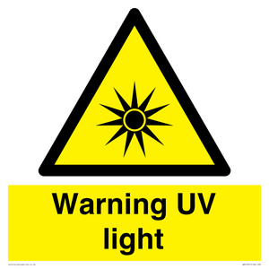 WN15331: Warning UV light