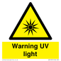 WN15331: Warning UV light