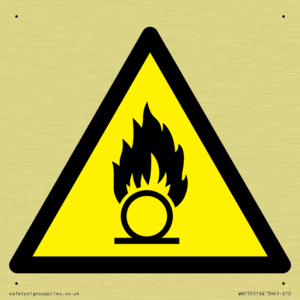 WN155: W028 Warning: Oxidizing substance