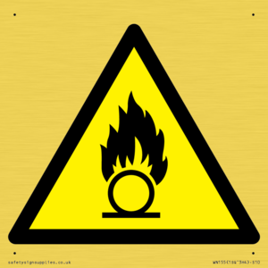 WN155: W028 Warning: Oxidizing substance