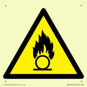 WN155: W028 Warning: Oxidizing substance