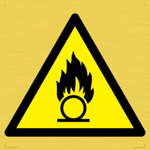 WN155: W028 Warning: Oxidizing substance