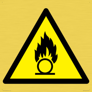 WN155: W028 Warning: Oxidizing substance