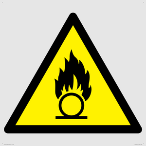 WN155: W028 Warning: Oxidizing substance