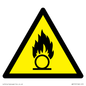 WN155: W028 Warning: Oxidizing substance