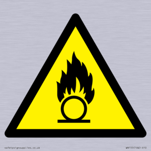 WN155: W028 Warning: Oxidizing substance