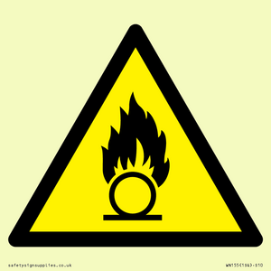 WN155: W028 Warning: Oxidizing substance