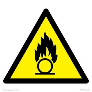 WN155: W028 Warning: Oxidizing substance