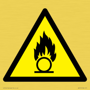 WN155: W028 Warning: Oxidizing substance