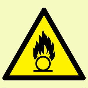 WN155: W028 Warning: Oxidizing substance