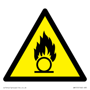 WN155: W028 Warning: Oxidizing substance
