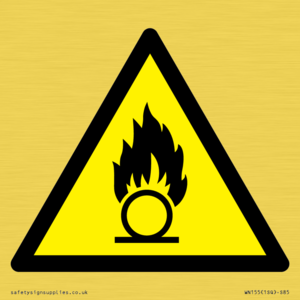 WN155: W028 Warning: Oxidizing substance