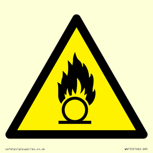 WN155: W028 Warning: Oxidizing substance