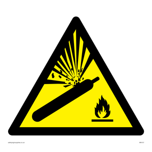 WN157: W029 Warning: Pressurised cylinder