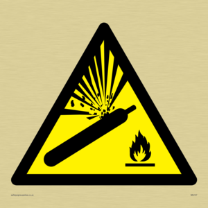WN157: W029 Warning: Pressurised cylinder