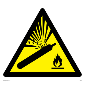 WN157: W029 Warning: Pressurised cylinder