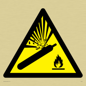 WN157: W029 Warning: Pressurised cylinder