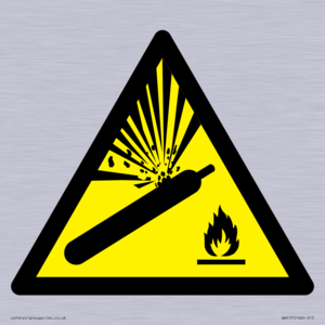 WN157: W029 Warning: Pressurised cylinder