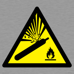 WN157: W029 Warning: Pressurised cylinder