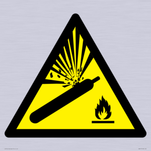 WN157: W029 Warning: Pressurised cylinder