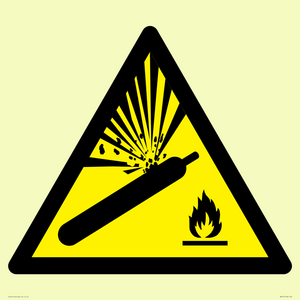 WN157: W029 Warning: Pressurised cylinder