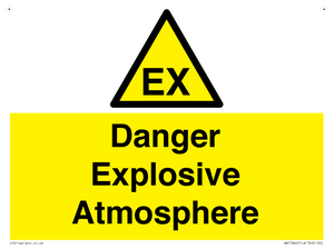 WN15840: Danger Explosive Atmosphere